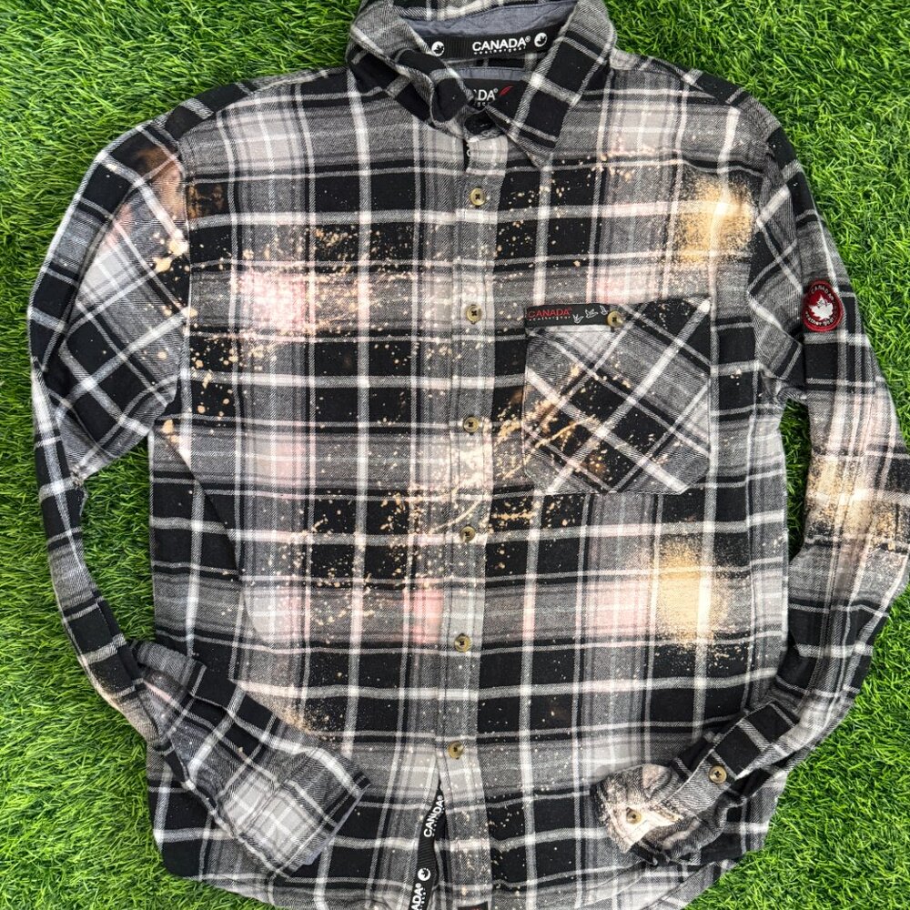 🦁 Detroit Lions Bleached Flannel - Picture 2 of 4